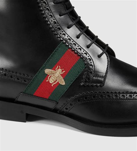 gucci boots men black|all black gucci boots.